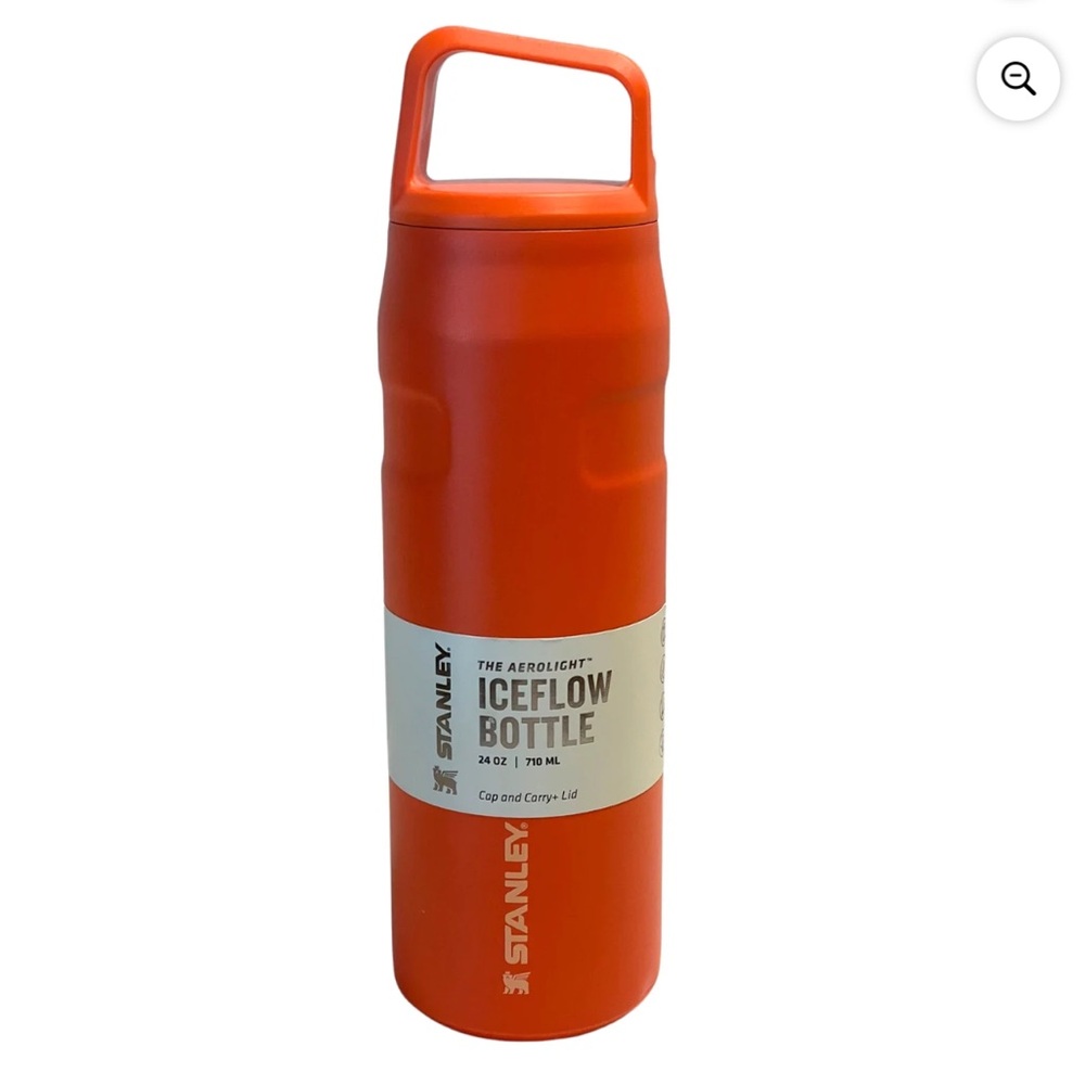 Stanley 24oz Water Bottle Cap and Carry - Tiger Lily